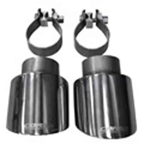 CORSA SPORT CAT BACK QUAD 3IN. PRO SERIES TIPS DIAMOND BLACK TIPS