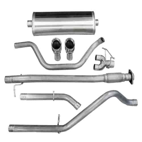 Sport Cat-Back Exhaust System 2011-2013 Chevy Silverado/GMC Sierra Denali 1500 6.2L