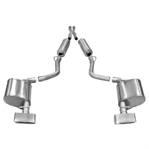 Sport Cat-Back Exhaust System 2011-2014 Dodge Challenger RT 5.7L