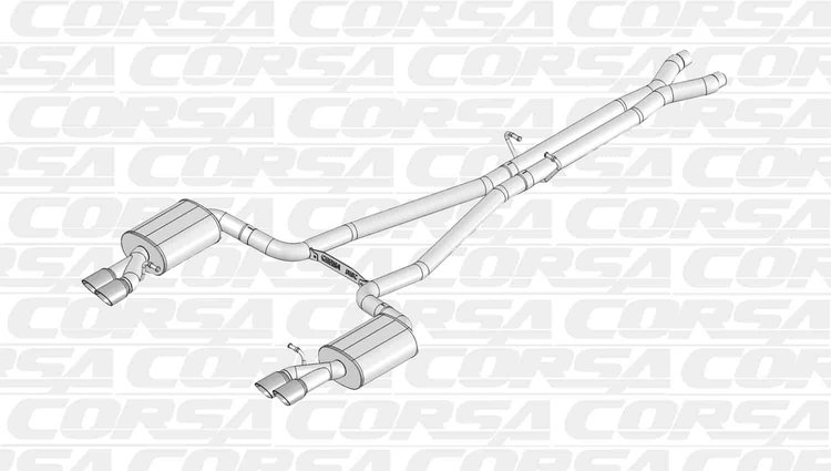 2.5IN CATBACK DUAL REAR