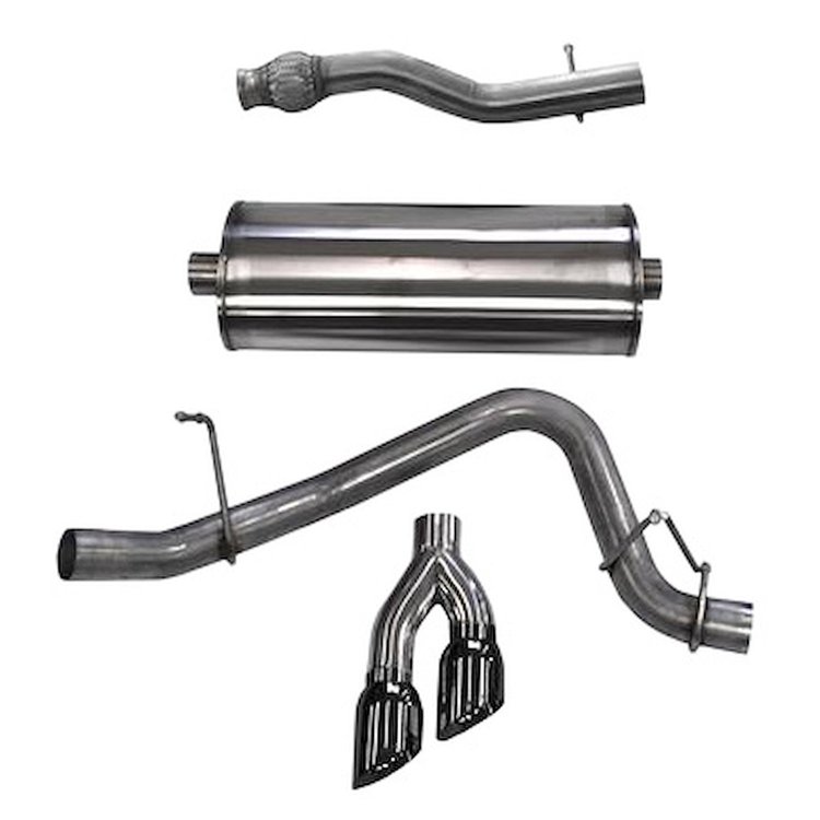 14748BLK Sport Cat-Back Exhaust System 2015-2018 Chevy Suburban/GMC Yukon XL 5.3L