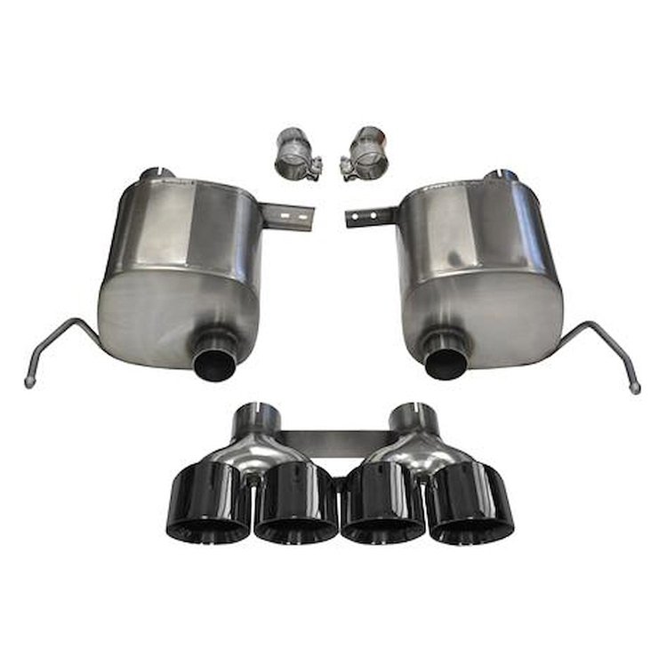 14762BLK Xtreme Valve-Back Exhaust System 2014-2019 Chevy Corvette C7 6.2L