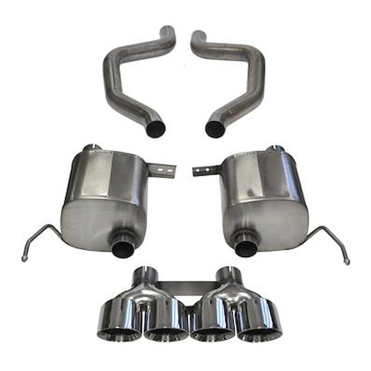 14766 Xtreme Axle-Back Exhaust System 2015-2019 Chevy Corvette C7 Z06 & Grand Sport 6.2L