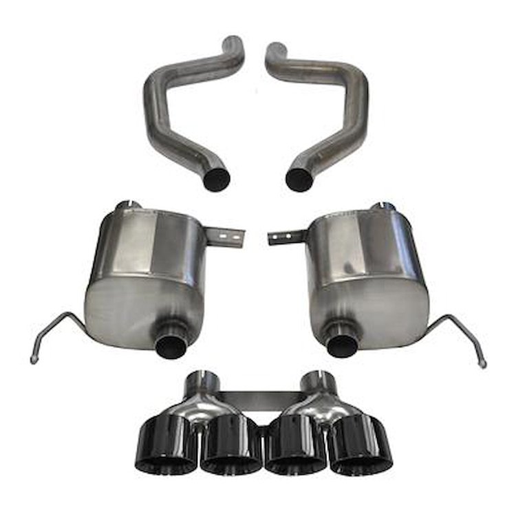14766BLK Xtreme Axle-Back Exhaust System 2015-2019 Chevy Corvette C7 Z06 & Grand Sport 6.2L
