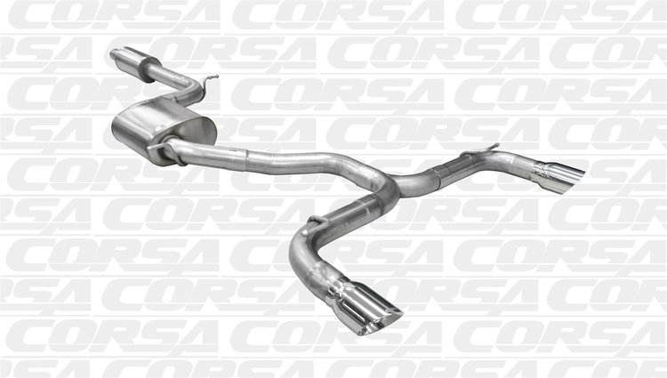 14834 Cat-Back Exhaust System 2014-2018 Volkswagen GTI