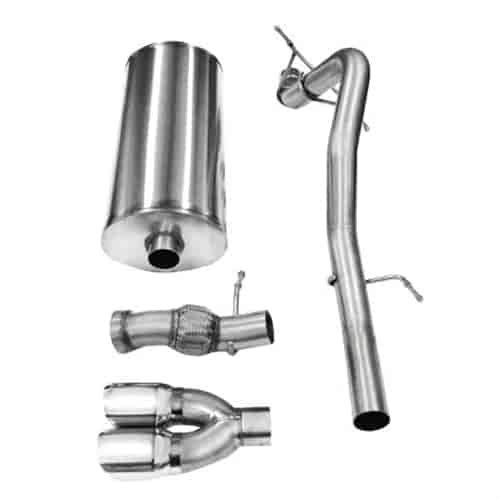 Sport Cat-Back Exhaust System 2011-2014 Cadillac Escalade 6.2L