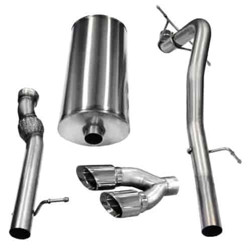 Sport Cat-Back Exhaust System 2011-2014 Cadillac Escalade ESV/EXT 6.2L