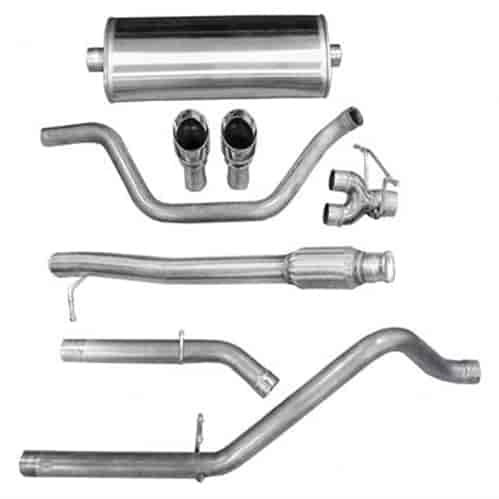 Sport Cat-Back Exhaust System 2009-2013 Silverado/Sierra 1500 4.8L/5.3L