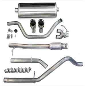 Touring Cat-Back Exhaust System 2009 GM 1500 Pickup 4.8L/5.3L
