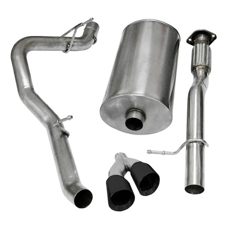 14914BLK Sport Cat-Back Exhaust System 2009-2014 Chevy Avalanche/Suburban & GMC Yukon XL 5.3L/6.0L