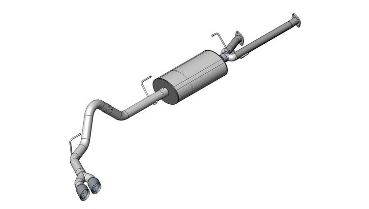 14916BLK Cat-Back Exhaust System 2011-2021 Toyota Tundra