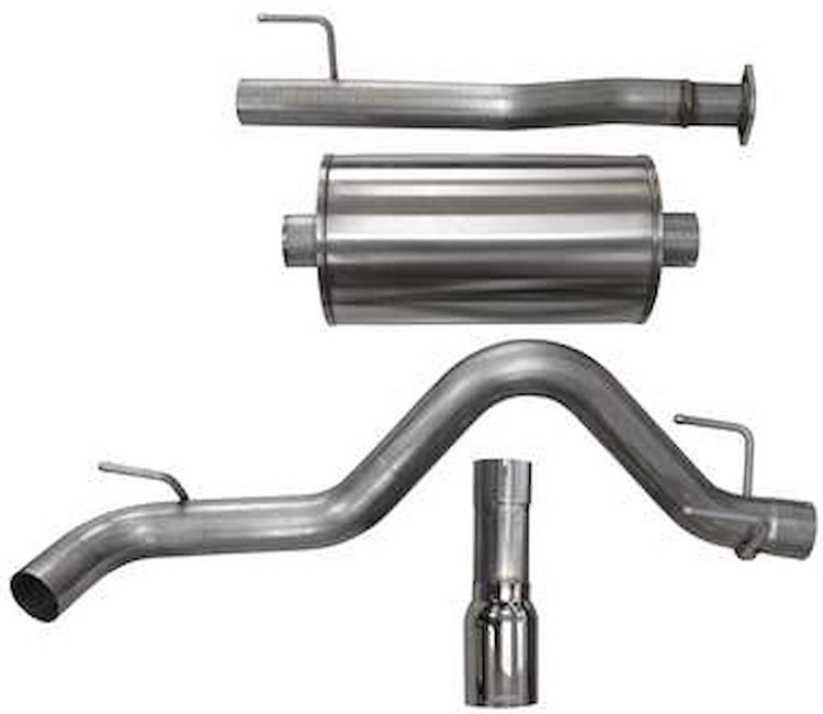 14918 Sport Cat-Back Exhaust System 2016-2019 Toyota Tacoma 3.5L V6 - Polished Tip