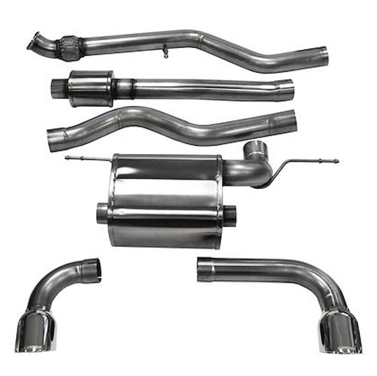 14937 Touring Cat-Back Exhaust System 2012-2019 BMW 335i Sedan RWD