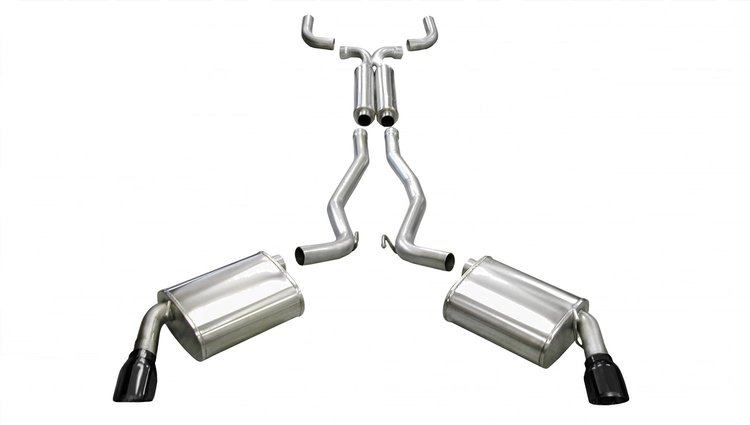 14953BLK Cat-Back Exhaust System 2010-2015 Chevy Camaro
