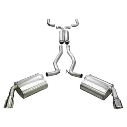 Sport Cat-Back Exhaust System 2010-2013 Chevrolet Camaro SS 6.2L