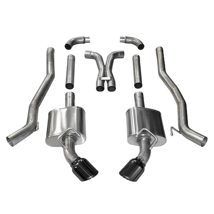 14968BLK Xtreme Cat-Back Exhaust System 2010-2015 Chevy Camaro SS Coupe 6.2L