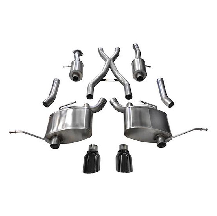 14991BLK Sport Cat-Back Exhaust System 2011-2018 Jeep Grand Cherokee 5.7L