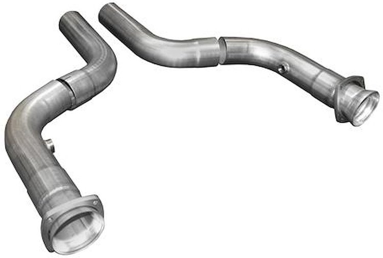 16015 Long-Tube Header Connection Pipes 2015-2017 Ford Mustang GT 5.0L V8