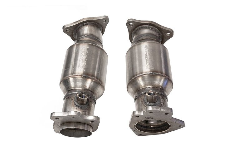 16234 300 Cell High-Flow Catalytic Converter Set for Chevy Corvette C8 6.2L [3 in.]