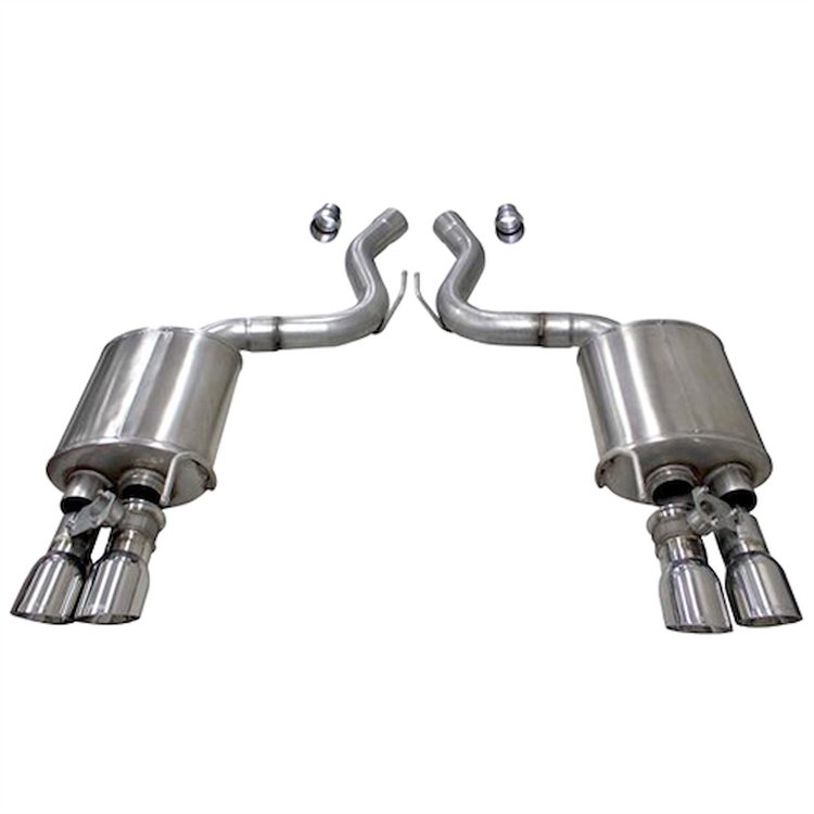 21002 Active Valved Axle-Back Exhaust System 2018-2019 Ford Mustang GT Fastback 5.0L