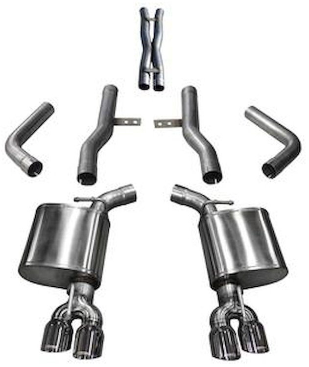 21006 Xtreme Cat-Back Exhaust System 2017-2019 Dodge Challenger R/T 5.7L V8 - Polished Tips