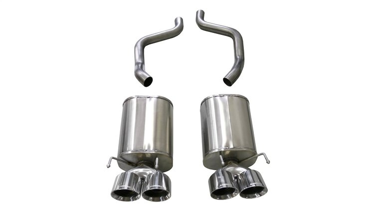 21009 Axle-Back Exhaust System 2005-2008 Chevy Corvette