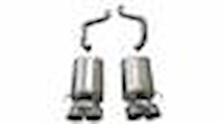 21011 Axle-Back Exhaust System 2009-2013 Chevy Corvette