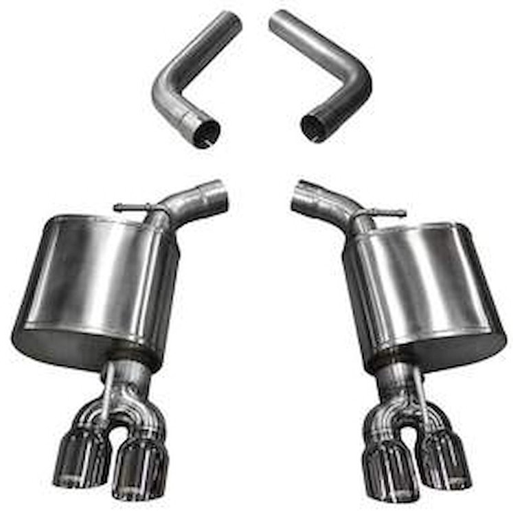 21020 Sport Axle-Back Exhaust System 2017-2019 Dodge Challenger R/T 5.7L, 2015-2019 Dodge Challenger SRT 6.4L - Polished Tips