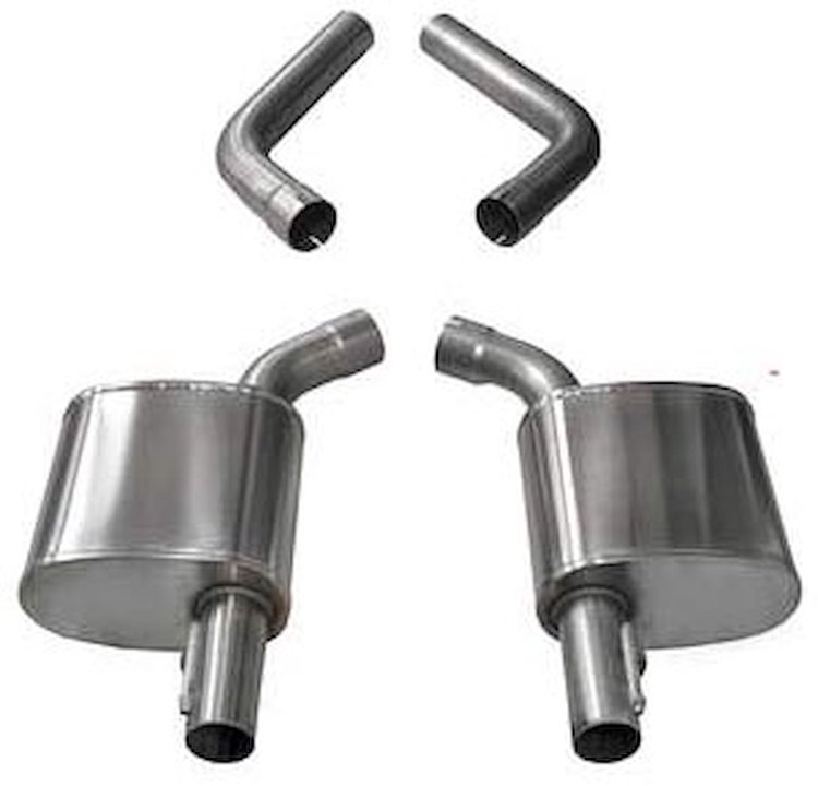 21022 Sport Axle-Back Exhaust System 2017-2018 Chrysler 300 5.7L V8 / Dodge Charger R/T 5.7L V8 - No Tips