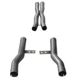 21023 Resonator Delete X-Pipe Kit 2015-2019 Dodge Charger SRT 6.4L V8