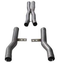 21025 Resonator Delete X-Pipe Kit 2015-2019 Dodge Challenger 6.4L V8