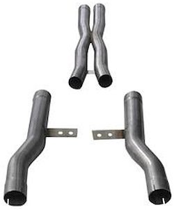 21026 Resonator Delete X-Pipe Kit 2017-2019 Dodge Challenger R/T 5.7L V8