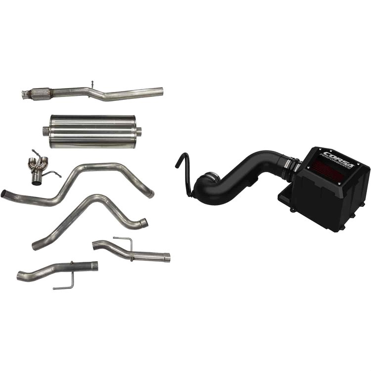 Air Intake and Exhaust Power Bundle 2019-Up Chevy Silverado/GMC Sierra 1500 5.3L