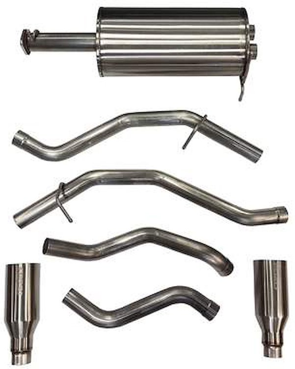 21035 Sport Cat-Back Exhaust System 2019 Ram 1500 5.7L V8 - Satin Polished Tips