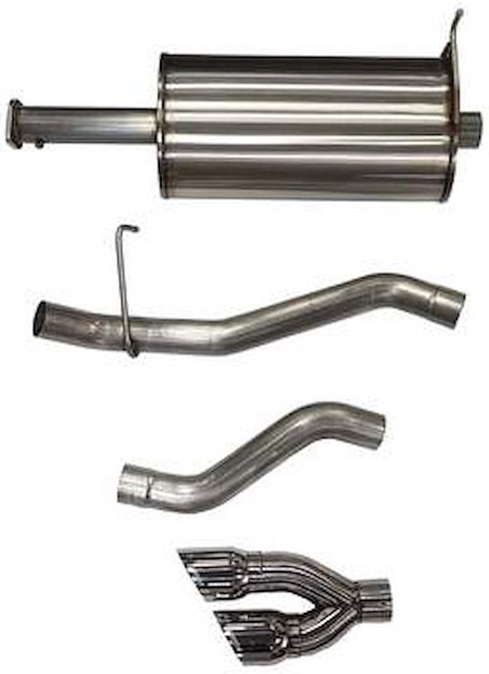 21036 Sport Cat-Back Exhaust System 2019 Ram 1500 5.7L V8 - Twin 4 in. Pro Series Polished Tips