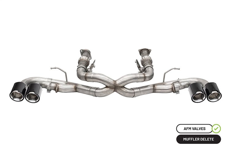 21102CF Xtreme Cat-Back Exhaust System Fits Select Chevy Corvette
