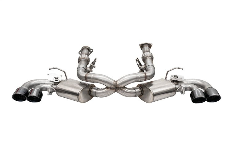 21103BLK Cat-Back Exhaust System Fits Select Chevy Corvette