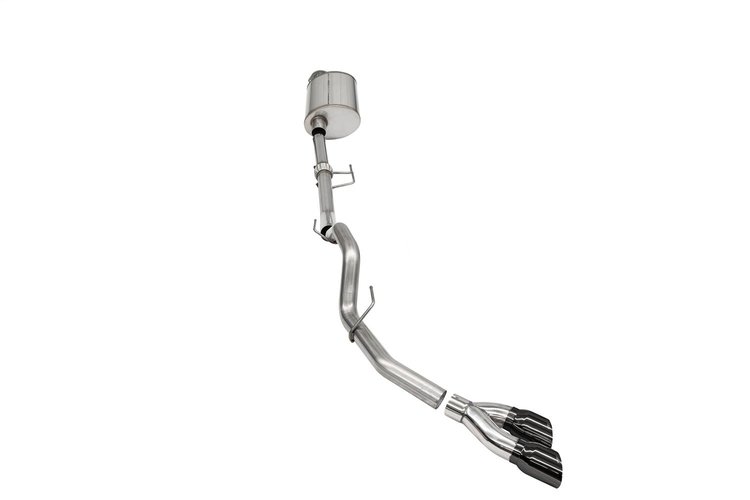 21163BLK Sport Cat-Back Exhaust System Fits Select Ford F-150