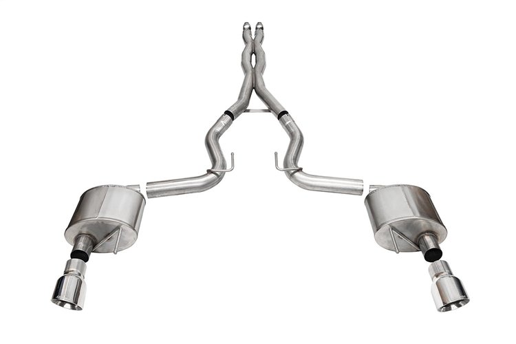 21250 Xtreme Cat-Back Exhaust System Fits Select Ford Mustang