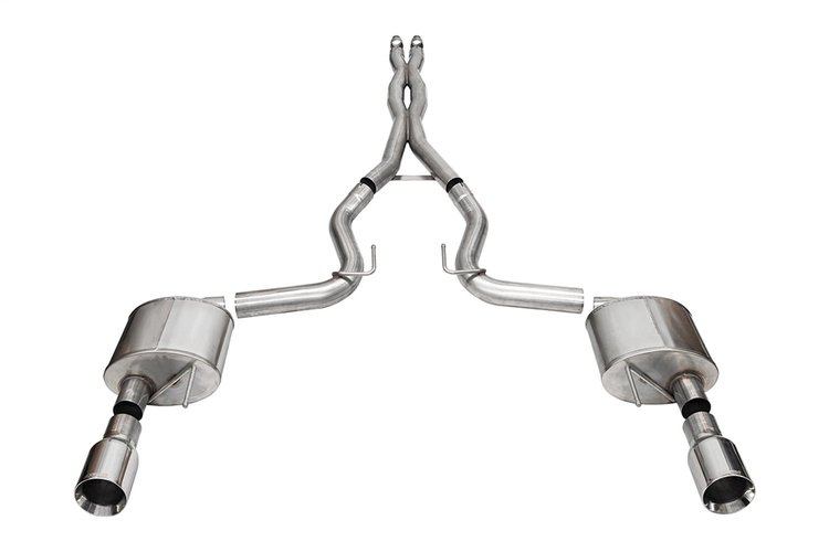 21251 Xtreme Cat-Back Exhaust System Fits Select Ford Mustang