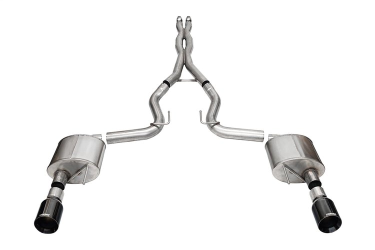 21251BLK Xtreme Cat-Back Exhaust System Fits Select Ford Mustang