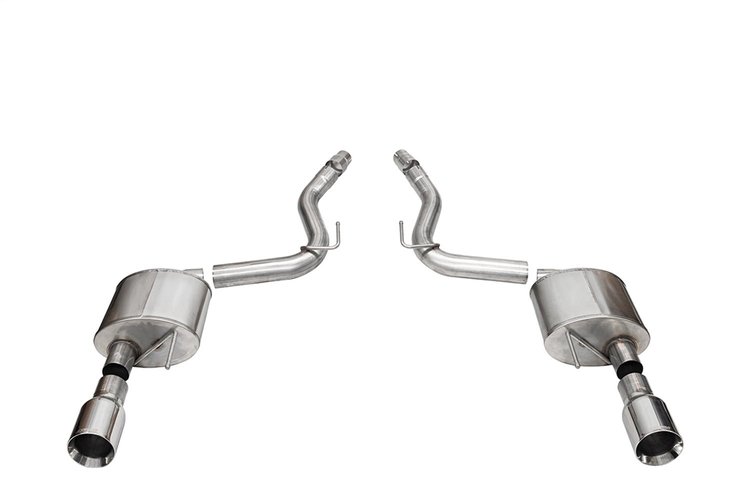 21253 Sport Axle-Back Exhaust System Fits Select Ford Mustang