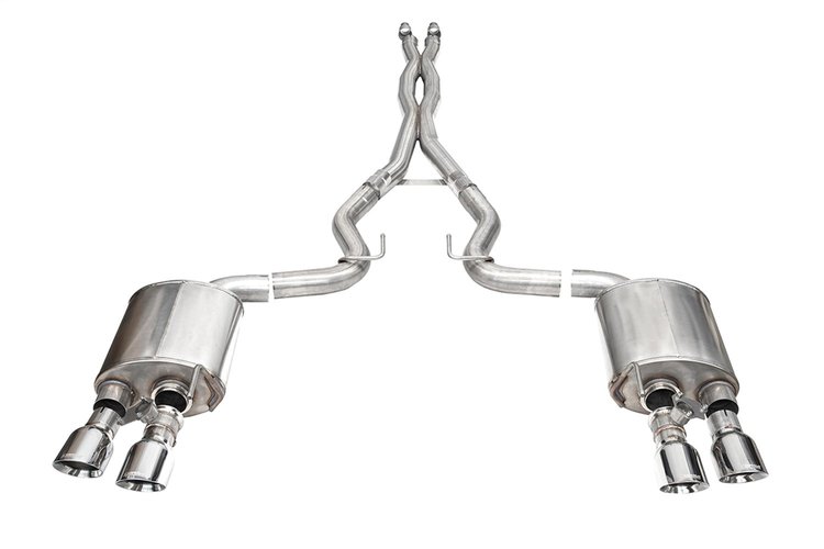21265 Xtreme Valved Cat-Back Exhaust System Fits Select Ford Mustang