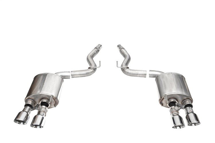 21267 Sport Valved Axle-Back Exhaust System Fits Select Ford Mustang