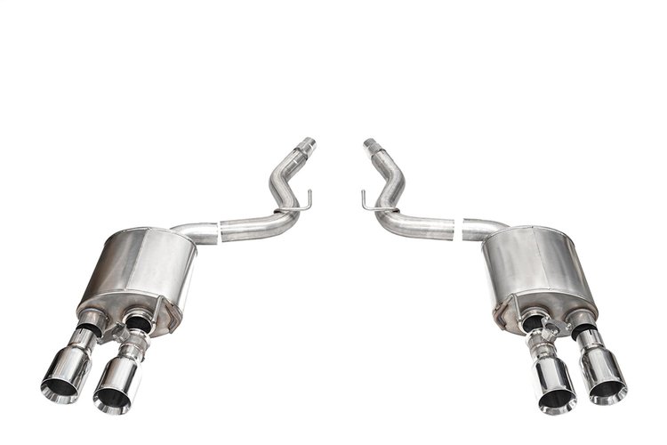 21268 Sport Valved Axle-Back Exhaust System Fits Select Ford Mustang