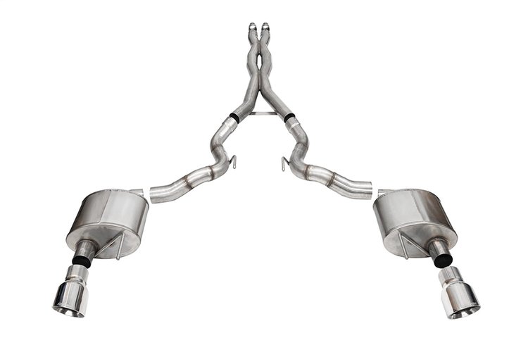 21270 Xtreme Cat-Back Exhaust System Fits Select Ford Mustang