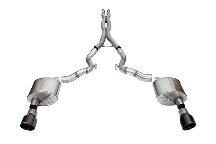 21270BLK Xtreme Cat-Back Exhaust System Fits Select Ford Mustang