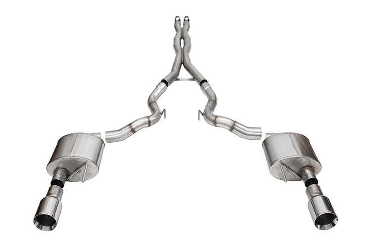 21271 Xtreme Cat-Back Exhaust System Fits Select Ford Mustang
