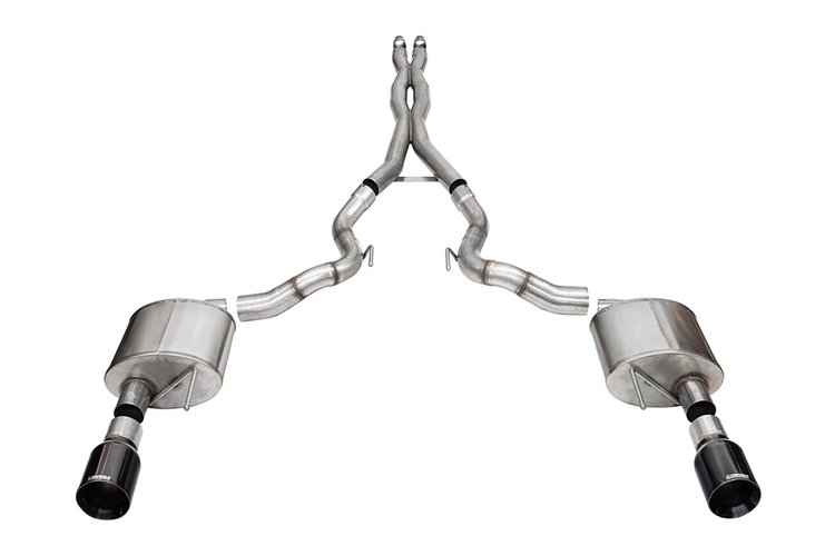 21271BLK Xtreme Cat-Back Exhaust System Fits Select Ford Mustang