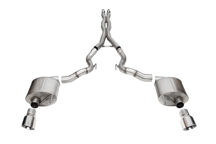 21274 Sport Cat-Back Exhaust System Fits Select Ford Mustang